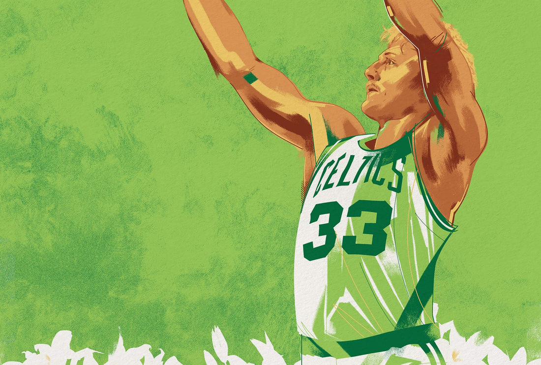 The Legend of Larry Bird Story (Screen Print)