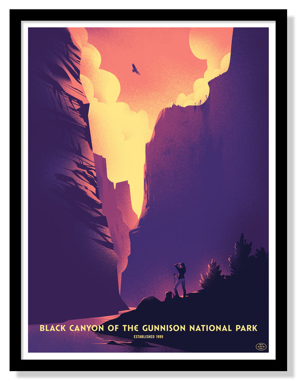 Black Canyon of the Gunnison National Park Poster