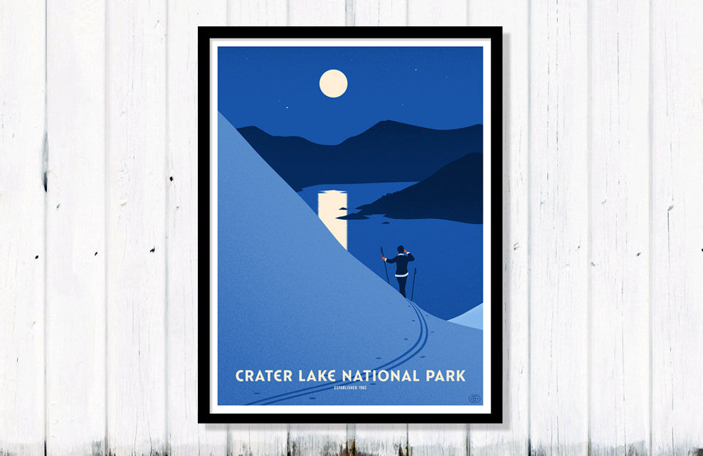 Crater Lake National Park Poster