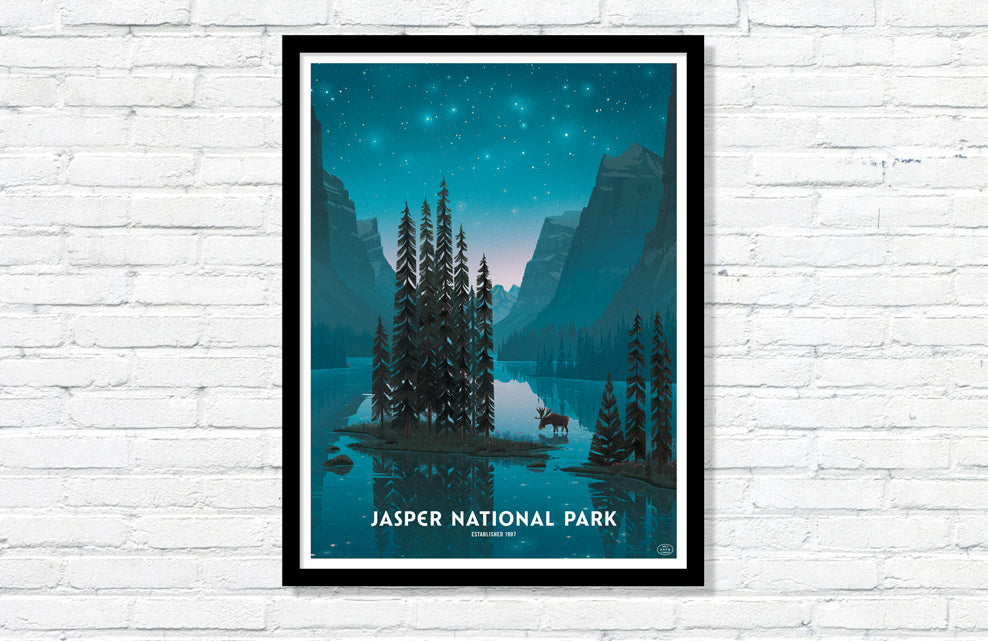 Jasper National Park Poster