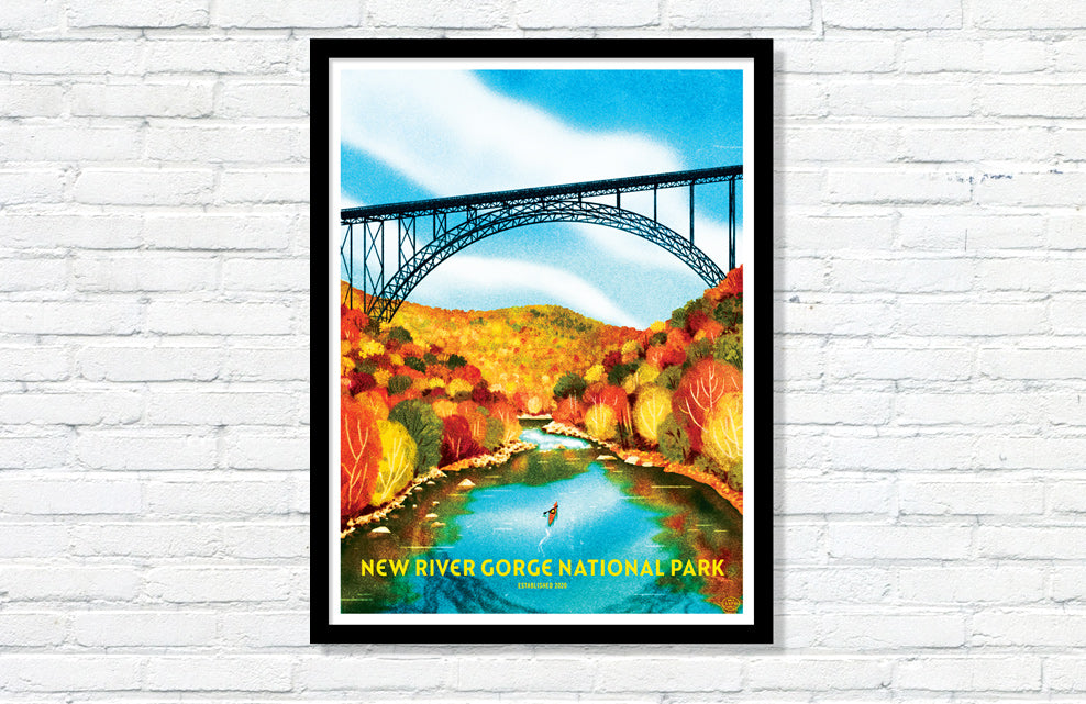 New River Gorge National Park Poster