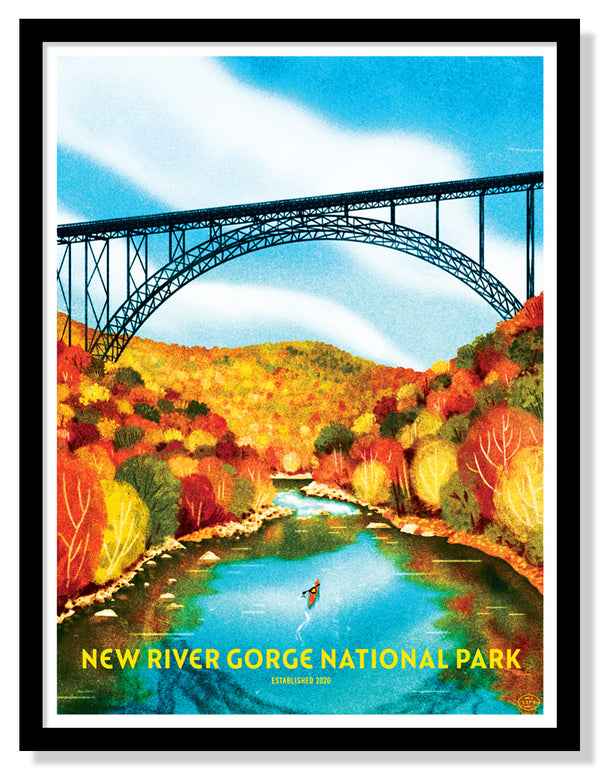 New River Gorge National Park Poster