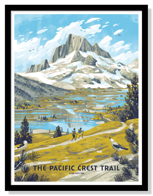 Pacific Crest Trail Poster