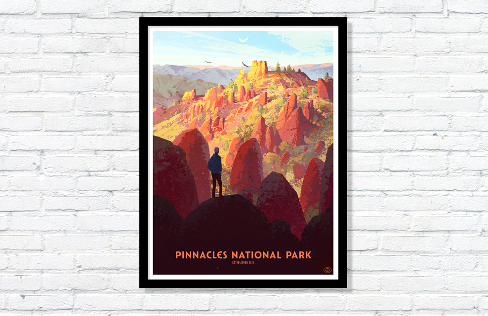 Pinnacles National Park Poster