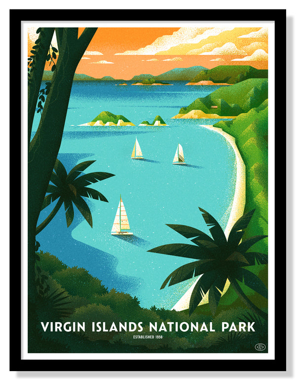 Virgin Islands National Park Poster