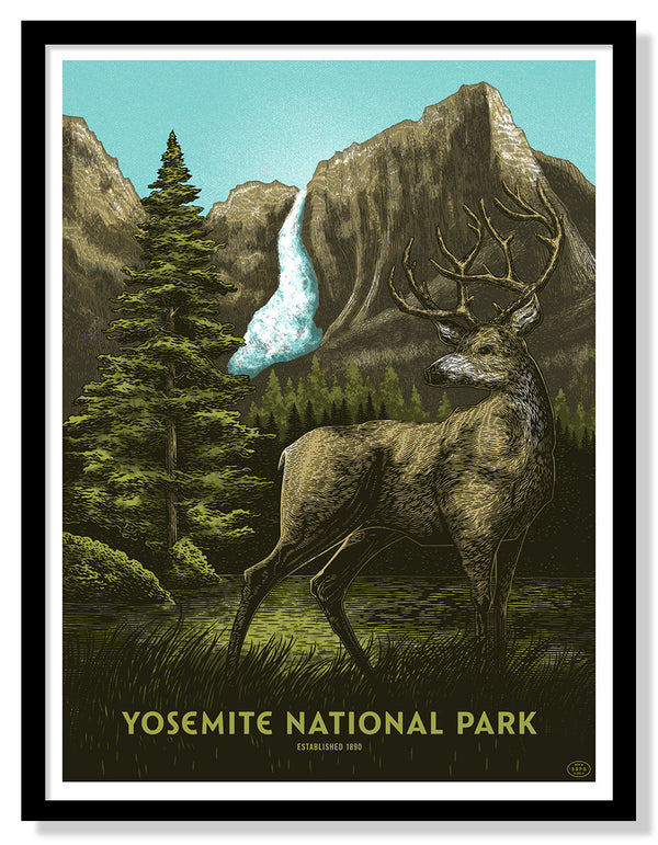 Yosemite National Park Poster